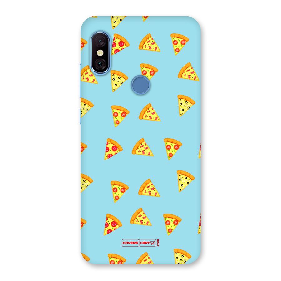 Cute Slices of Pizza Back Case for Redmi Note 6 Pro