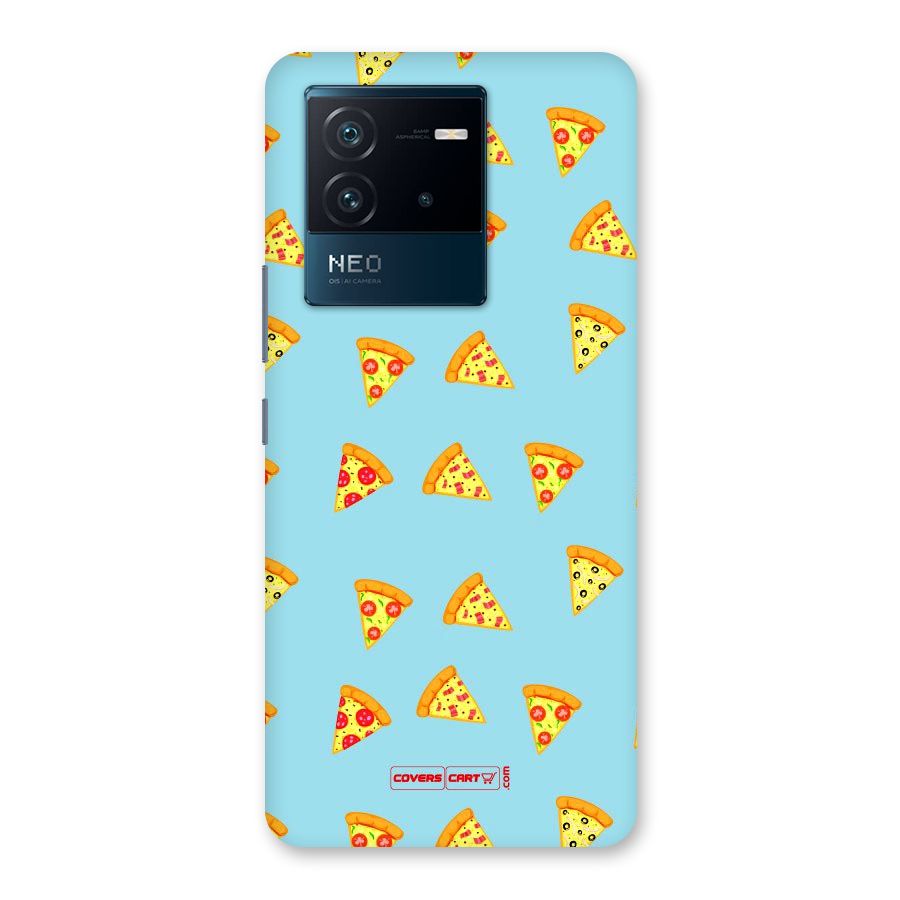 Cute Slices of Pizza Back Case for Vivo iQOO Neo 6 5G