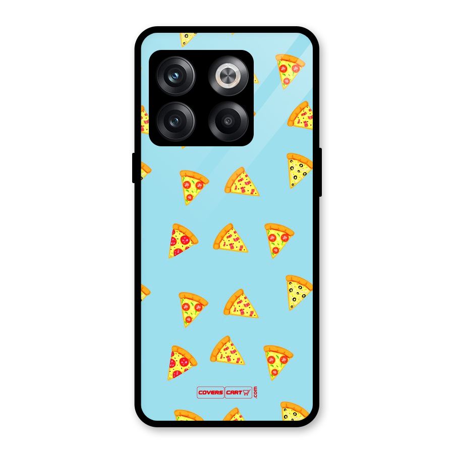 Cute Slices of Pizza Glass Back Case for OnePlus 10T