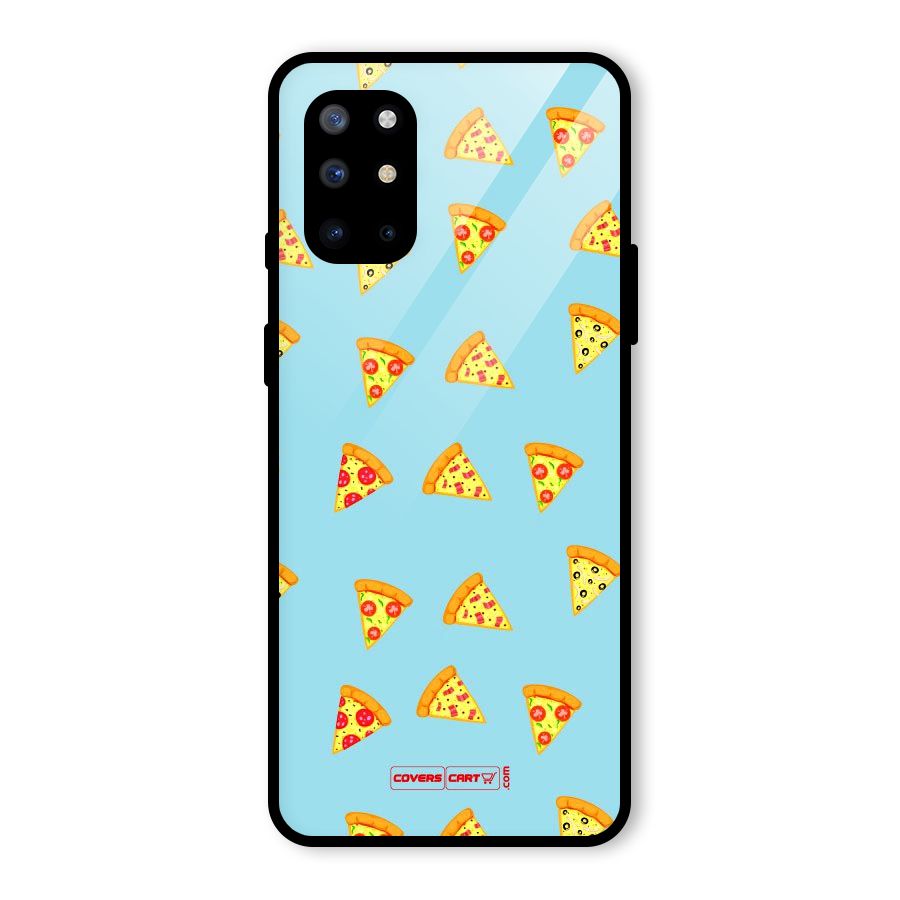 Cute Slices of Pizza Glass Back Case for OnePlus 8T