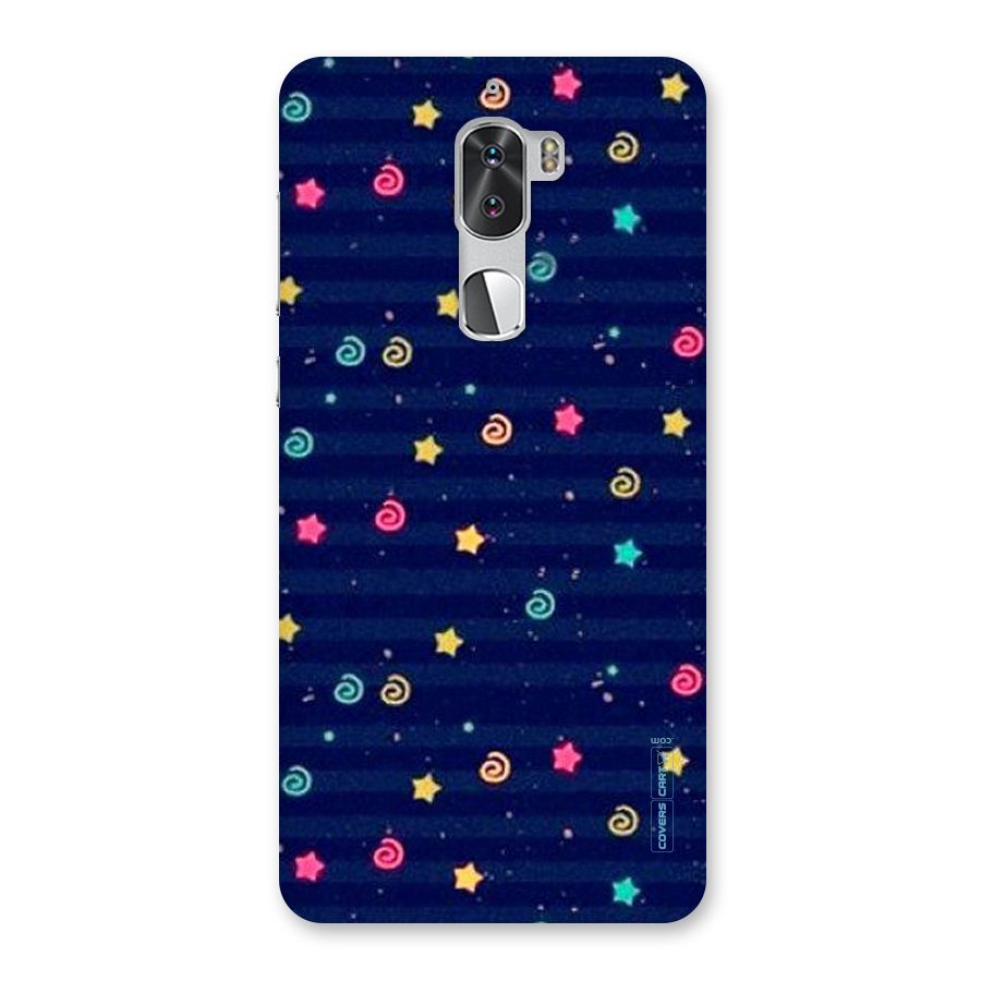 Cute Stars Design Back Case for Coolpad Cool 1