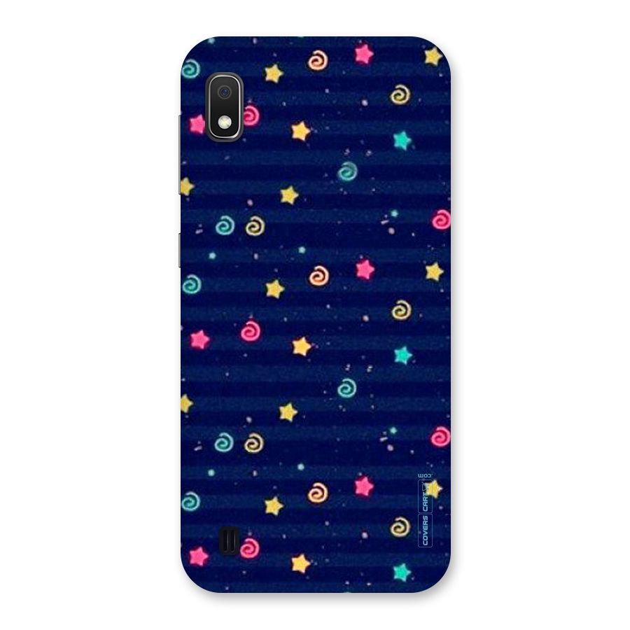 Cute Stars Design Back Case for Galaxy A10