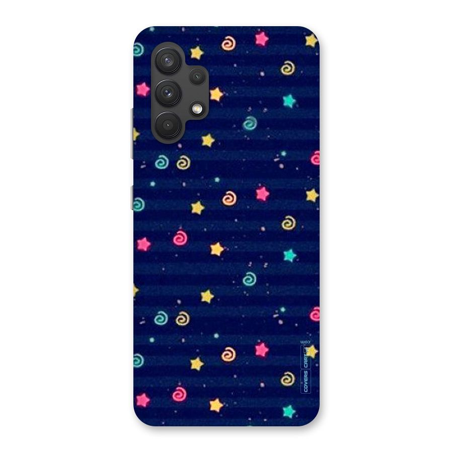 Cute Stars Design Back Case for Galaxy A32