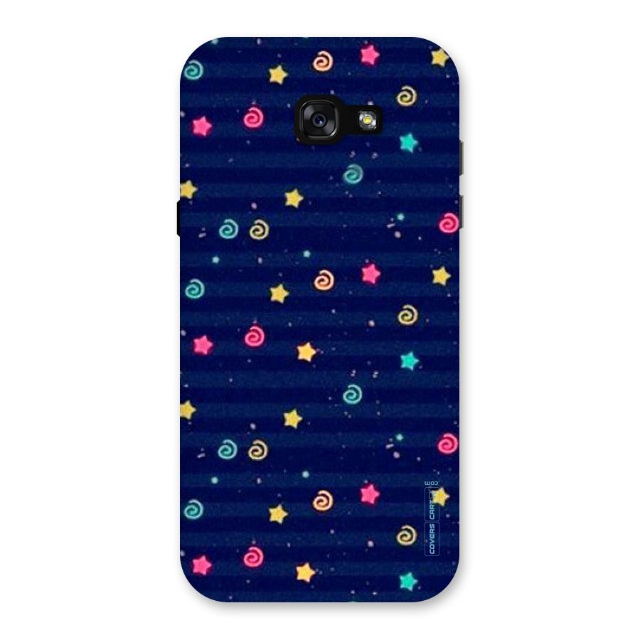 Cute Stars Design Back Case for Galaxy A7 (2017)