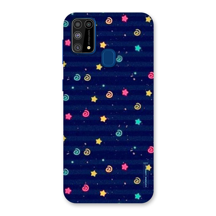 Cute Stars Design Back Case for Galaxy F41