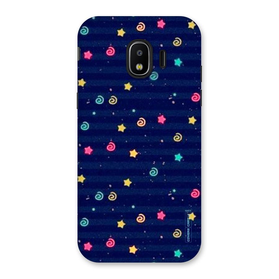 Cute Stars Design Back Case for Galaxy J2 Pro 2018