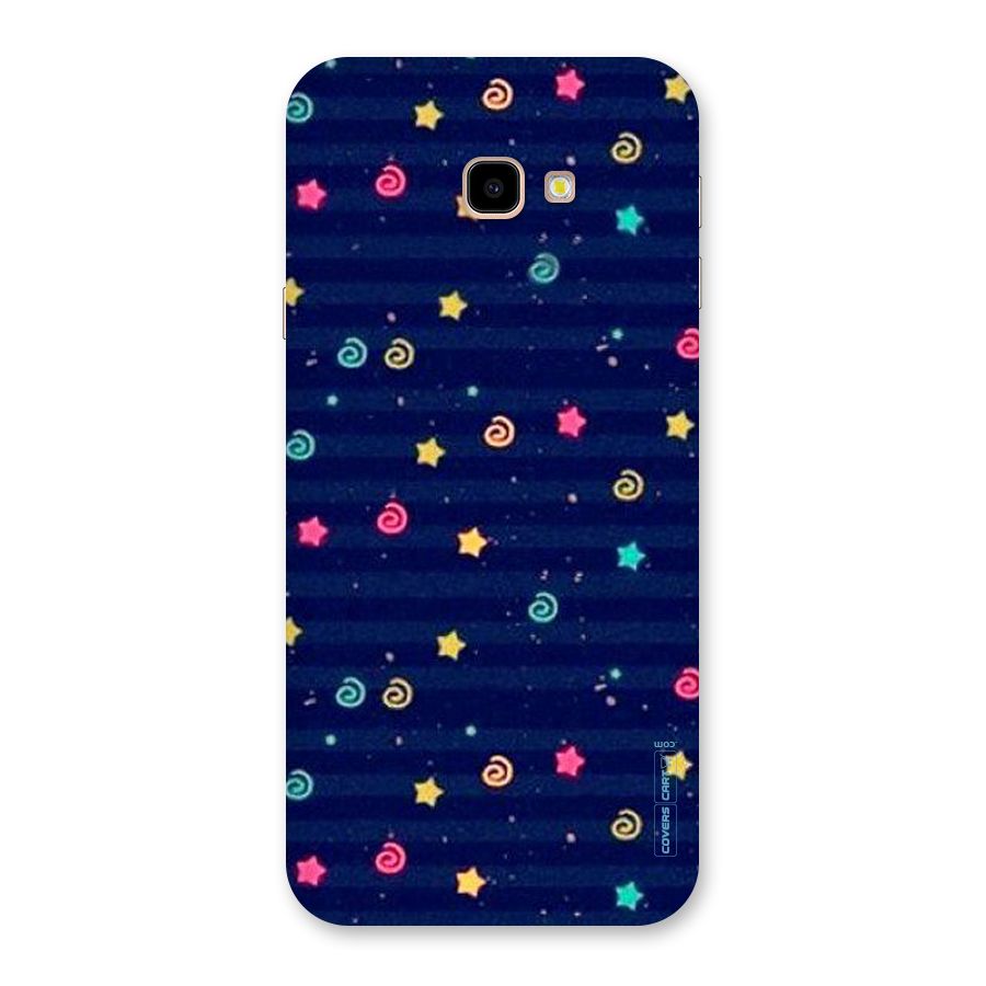 Cute Stars Design Back Case for Galaxy J4 Plus