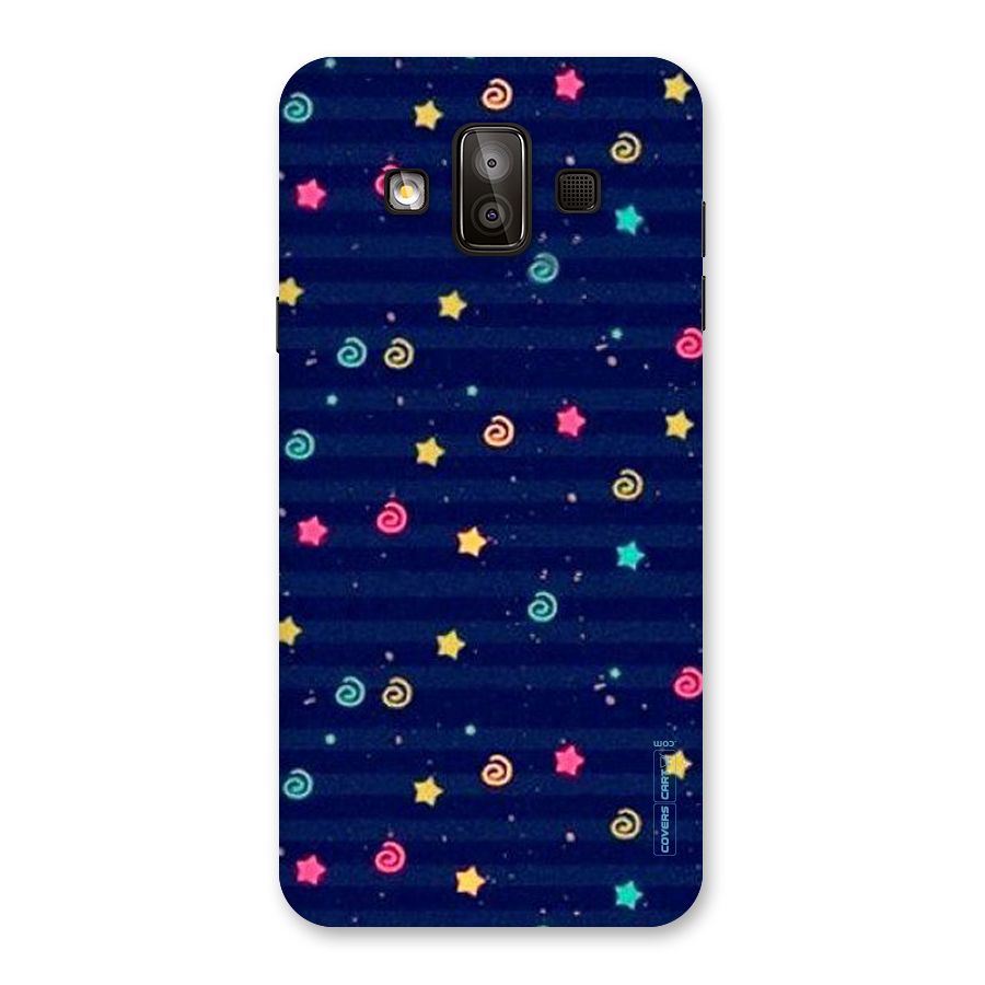 Cute Stars Design Back Case for Galaxy J7 Duo