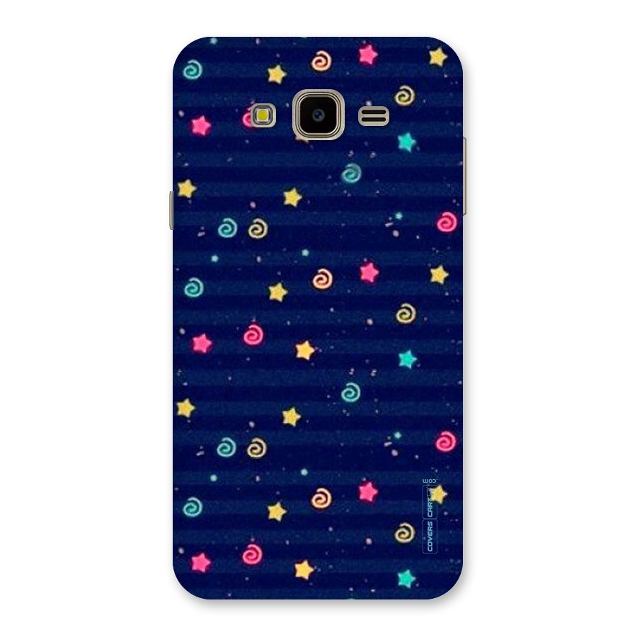 Cute Stars Design Back Case for Galaxy J7 Nxt