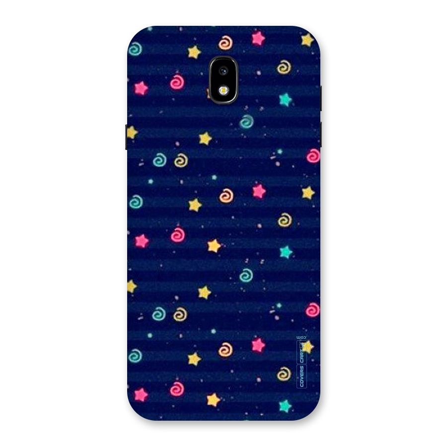 Cute Stars Design Back Case for Galaxy J7 Pro