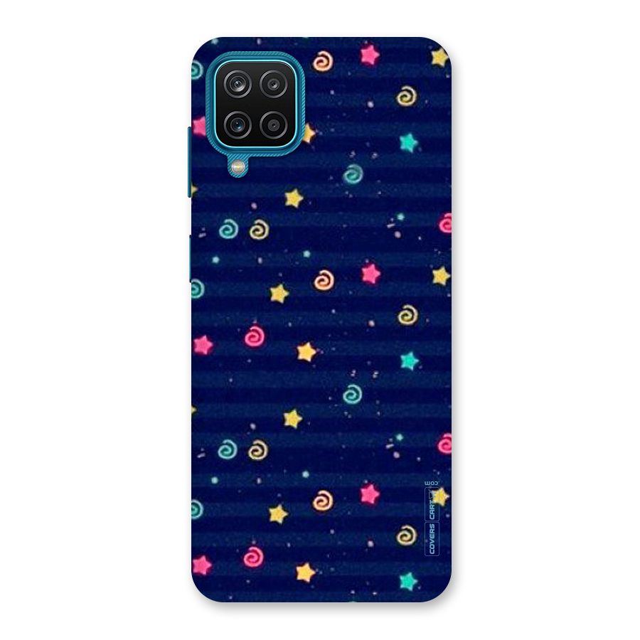 Cute Stars Design Back Case for Galaxy M12