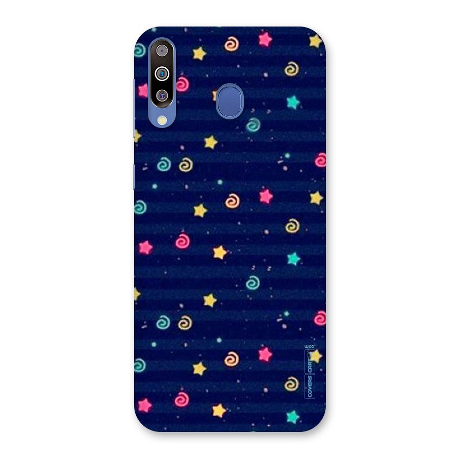 Cute Stars Design Back Case for Galaxy M30