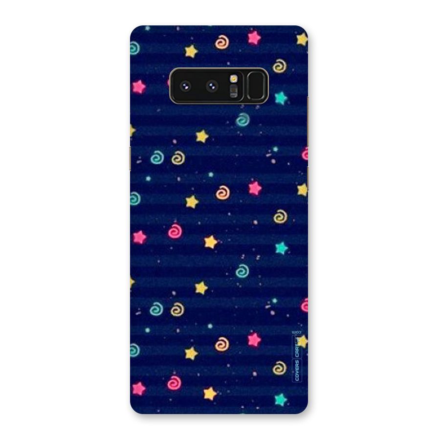 Cute Stars Design Back Case for Galaxy Note 8