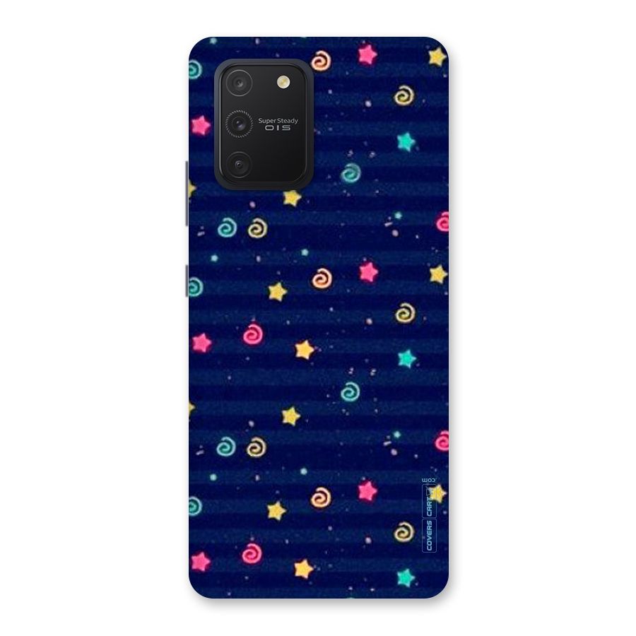 Cute Stars Design Back Case for Galaxy S10 Lite