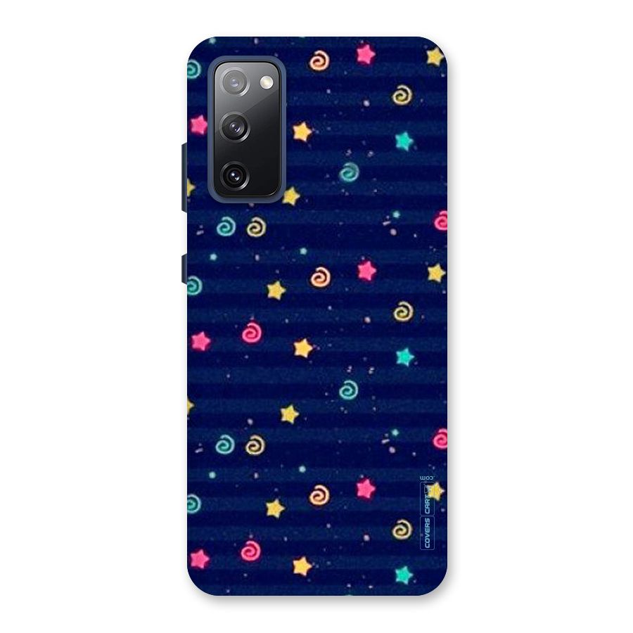 Cute Stars Design Back Case for Galaxy S20 FE