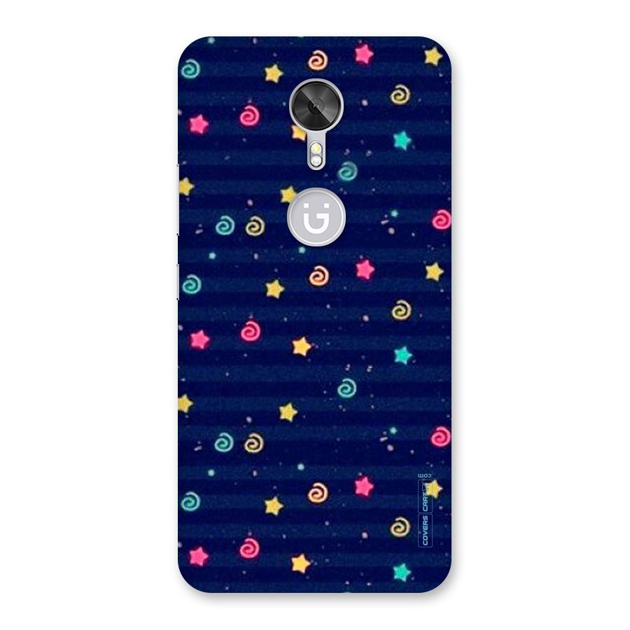 Cute Stars Design Back Case for Gionee A1