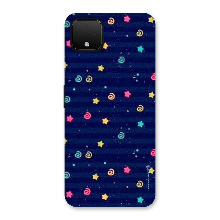 Cute Stars Design Back Case for Google Pixel 4 XL