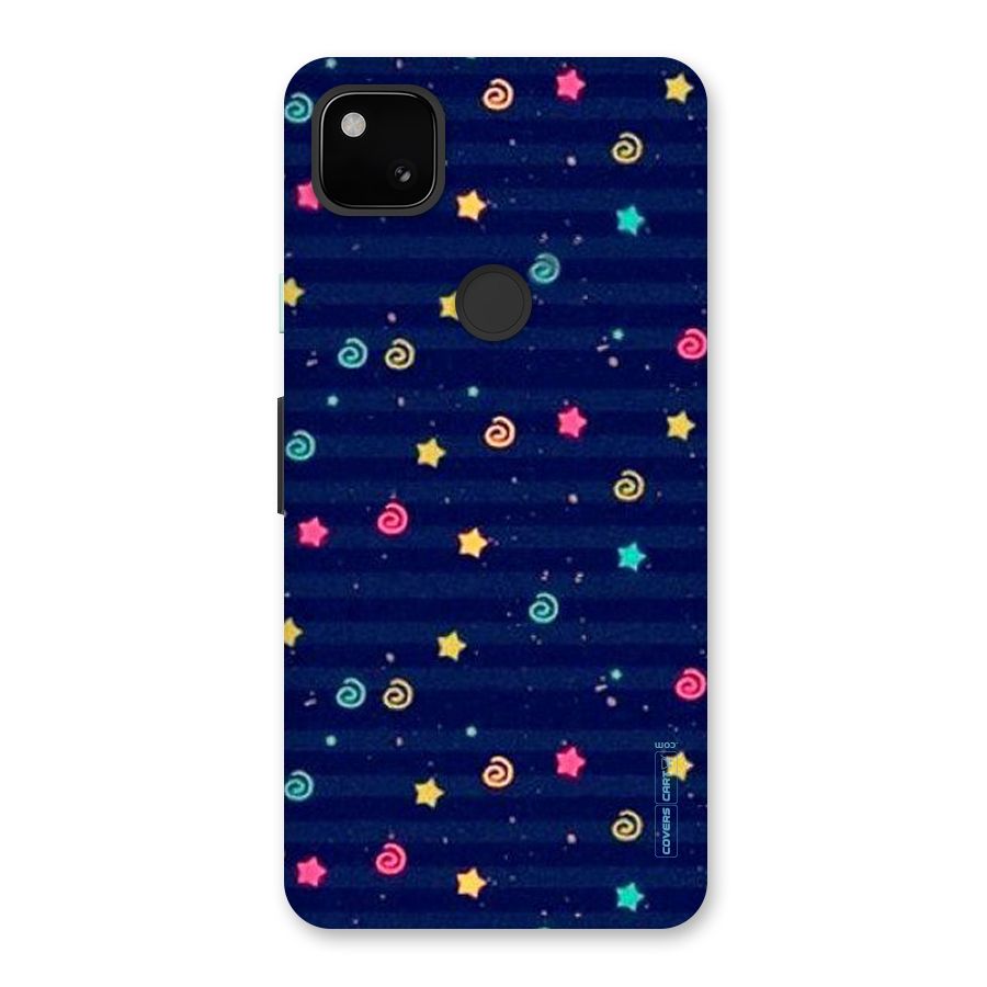 Cute Stars Design Back Case for Google Pixel 4a