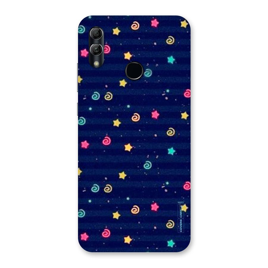 Cute Stars Design Back Case for Honor 10 Lite