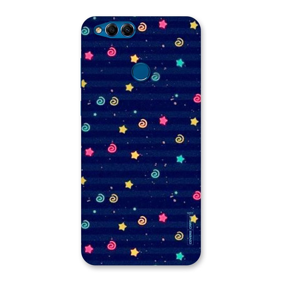 Cute Stars Design Back Case for Honor 7X