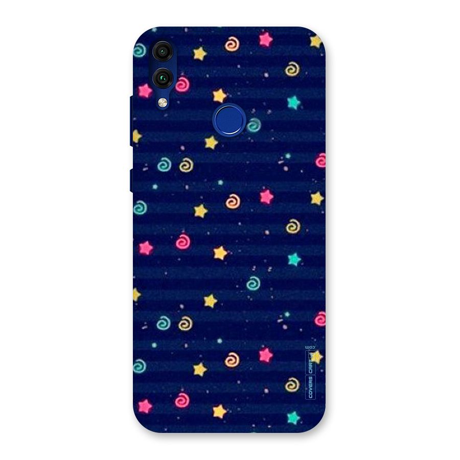 Cute Stars Design Back Case for Honor 8C