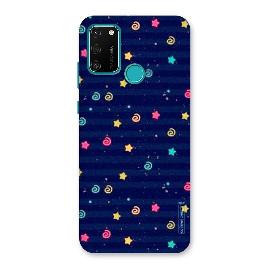Cute Stars Design Back Case for Honor 9A