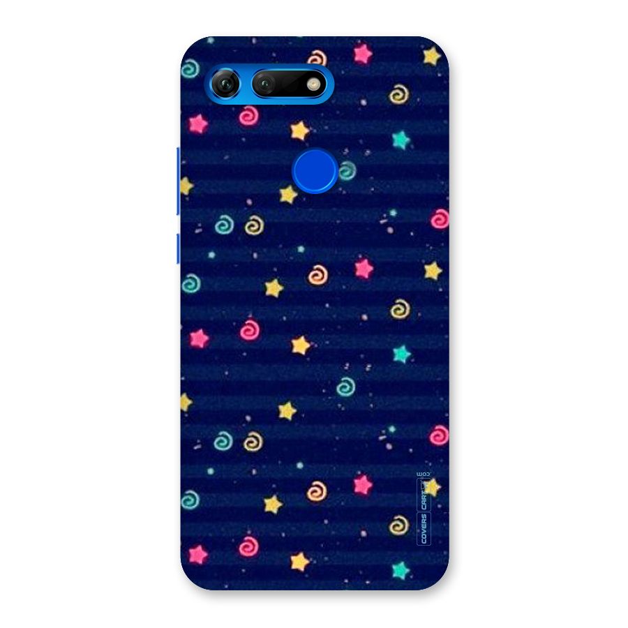 Cute Stars Design Back Case for Honor View 20