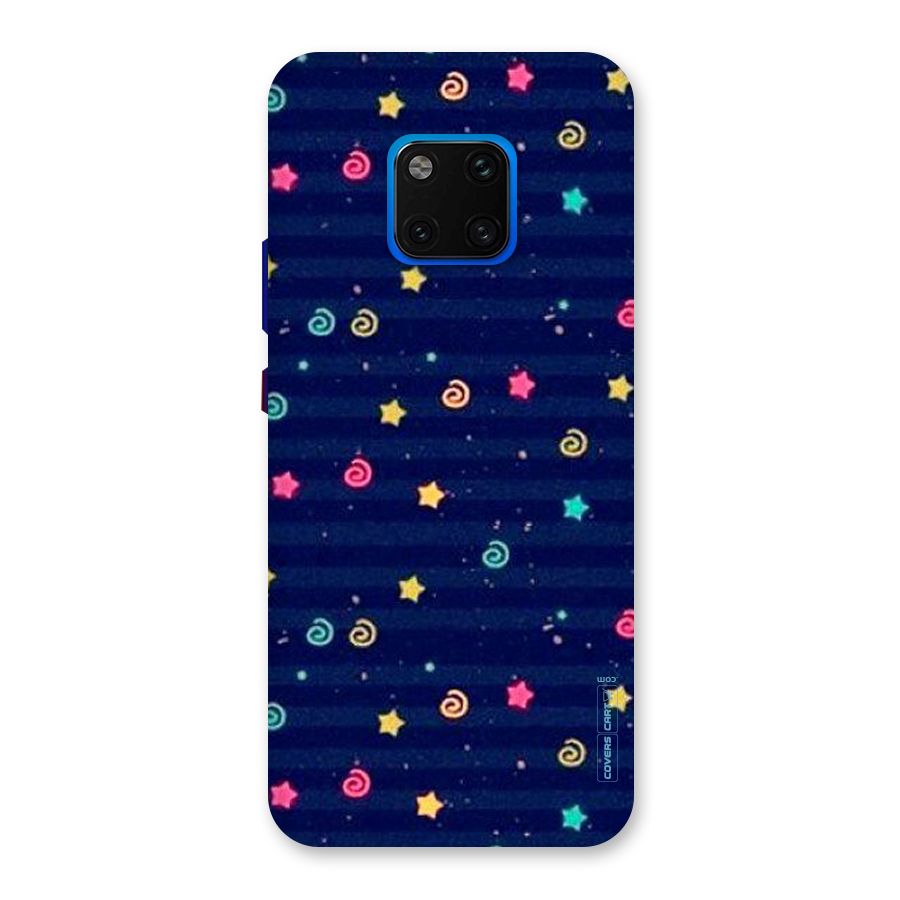 Cute Stars Design Back Case for Huawei Mate 20 Pro