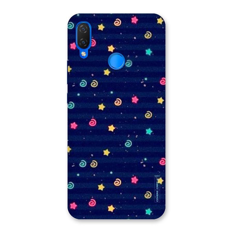 Cute Stars Design Back Case for Huawei P Smart+
