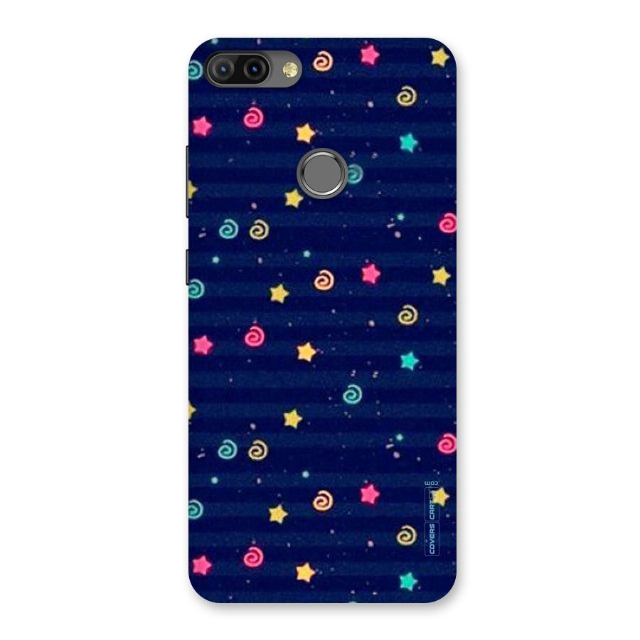 Cute Stars Design Back Case for Infinix Hot 6 Pro