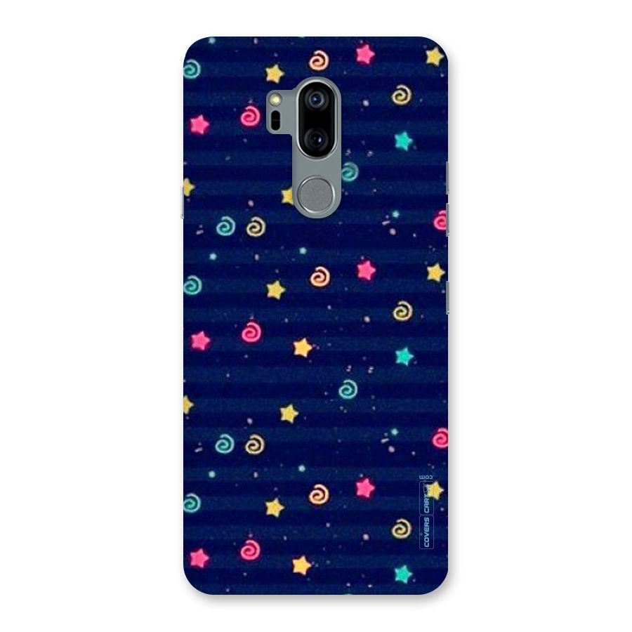 Cute Stars Design Back Case for LG G7