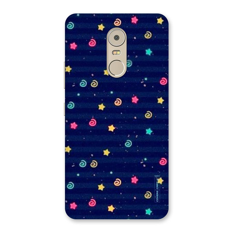 Cute Stars Design Back Case for Lenovo K6 Note