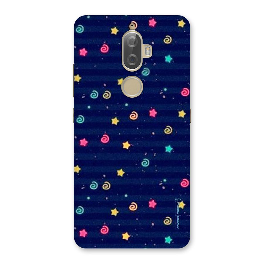 Cute Stars Design Back Case for Lenovo K8 Plus