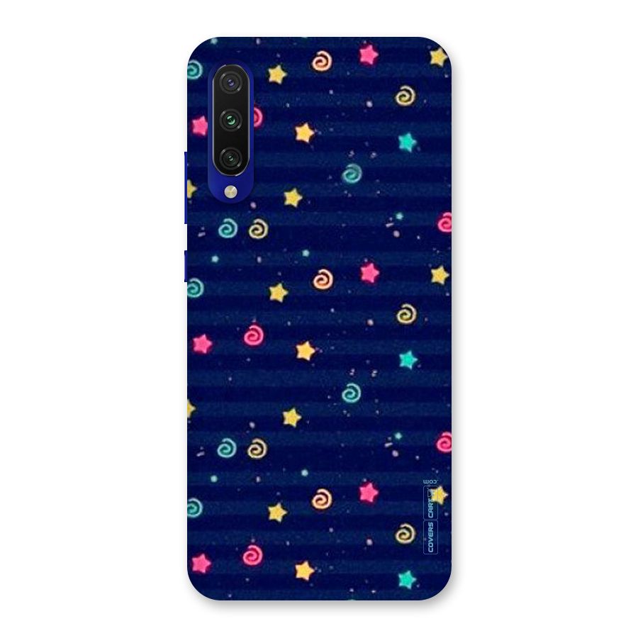 Cute Stars Design Back Case for Mi A3