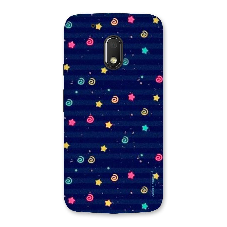 Cute Stars Design Back Case for Moto G4 Play
