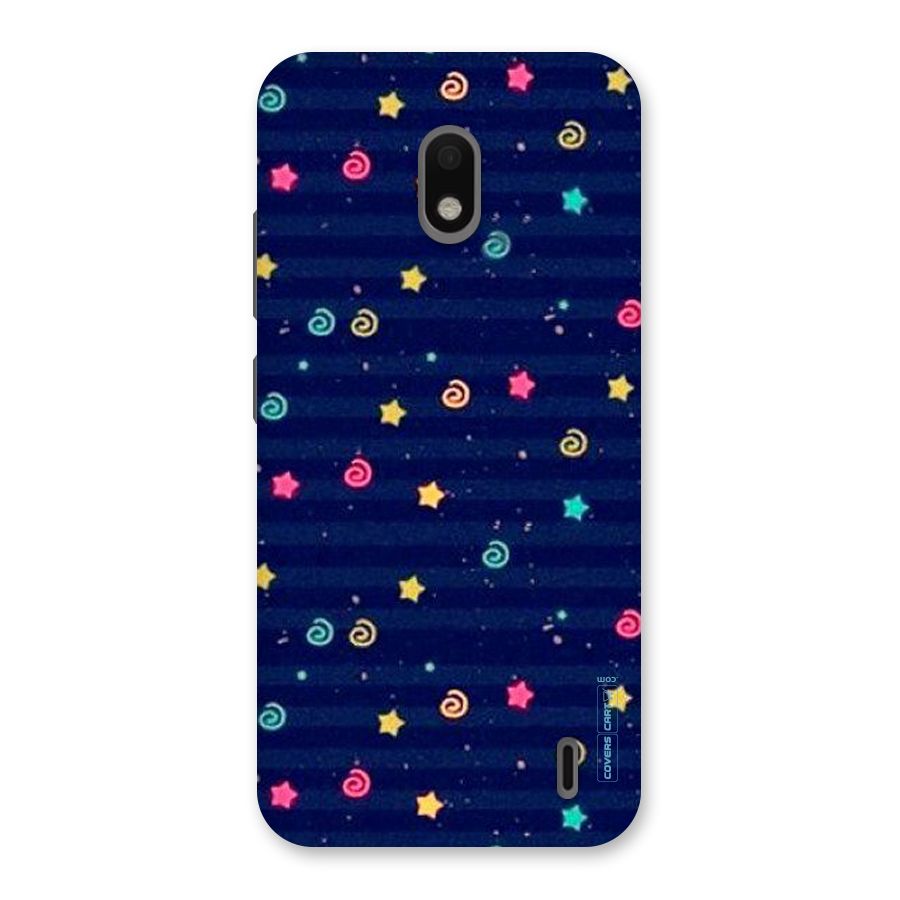 Cute Stars Design Back Case for Nokia 2.2