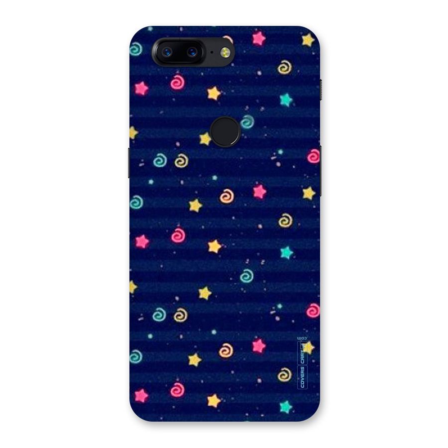 Cute Stars Design Back Case for OnePlus 5T