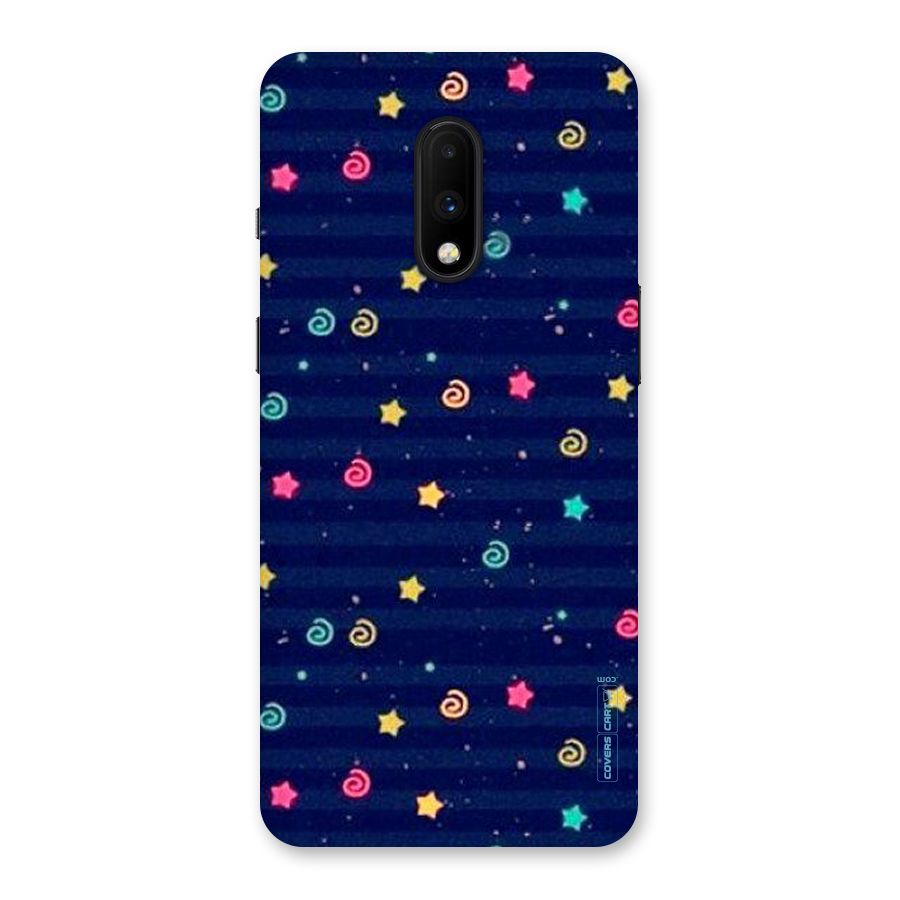 Cute Stars Design Back Case for OnePlus 7