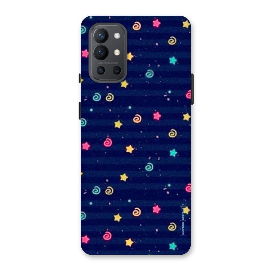 Cute Stars Design Back Case for OnePlus 9R