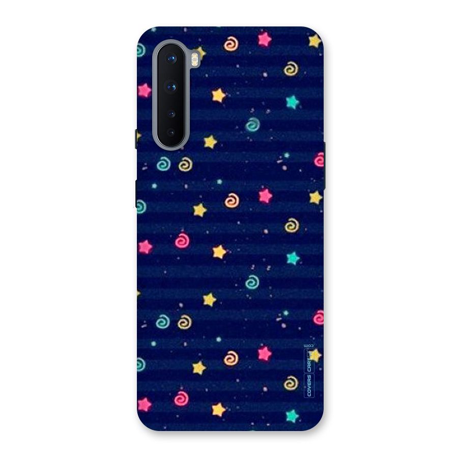 Cute Stars Design Back Case for OnePlus Nord