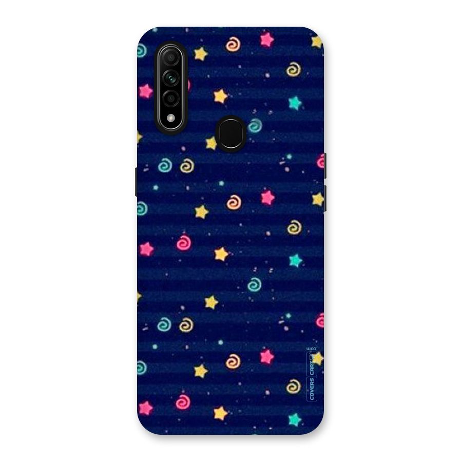 Cute Stars Design Back Case for Oppo A31