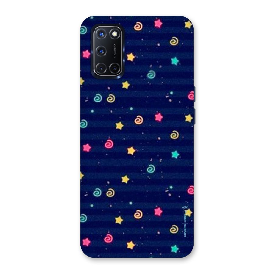 Cute Stars Design Back Case for Oppo A52