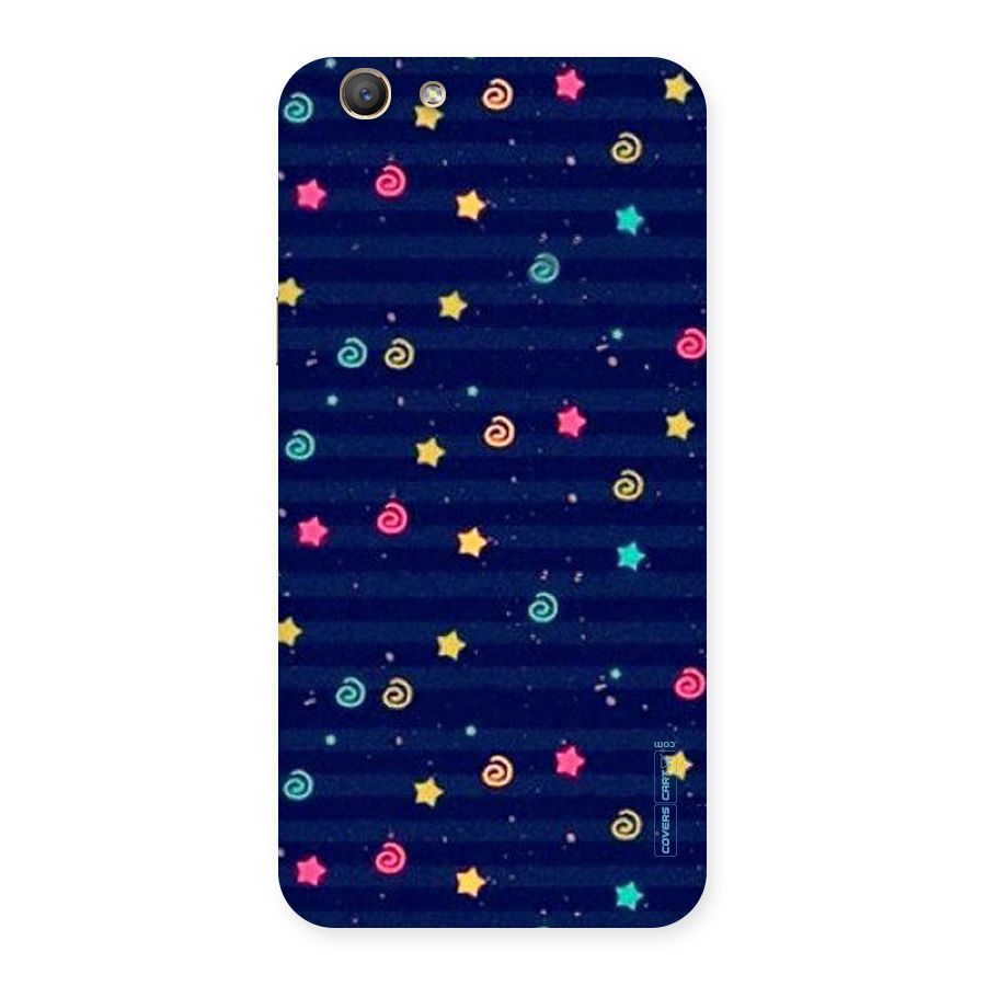 Cute Stars Design Back Case for Oppo A59