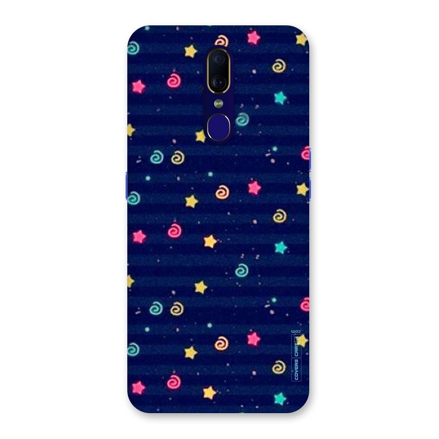 Cute Stars Design Back Case for Oppo A9