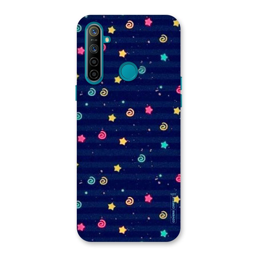 Cute Stars Design Back Case for Realme 5i