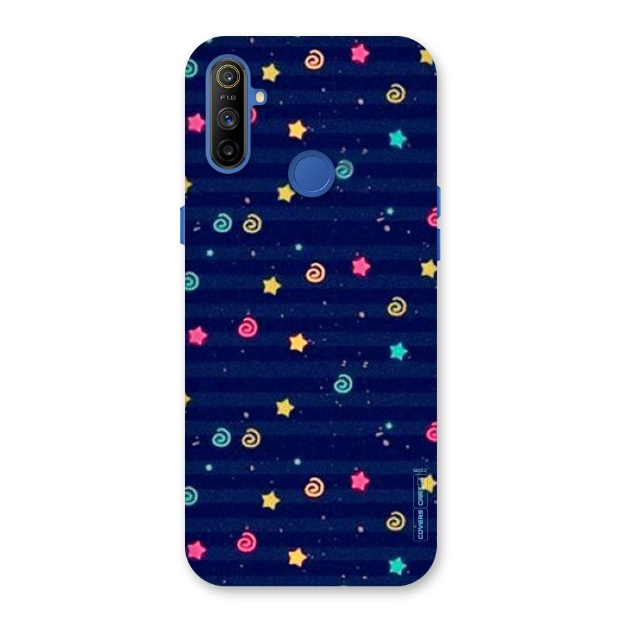Cute Stars Design Back Case for Realme Narzo 10A
