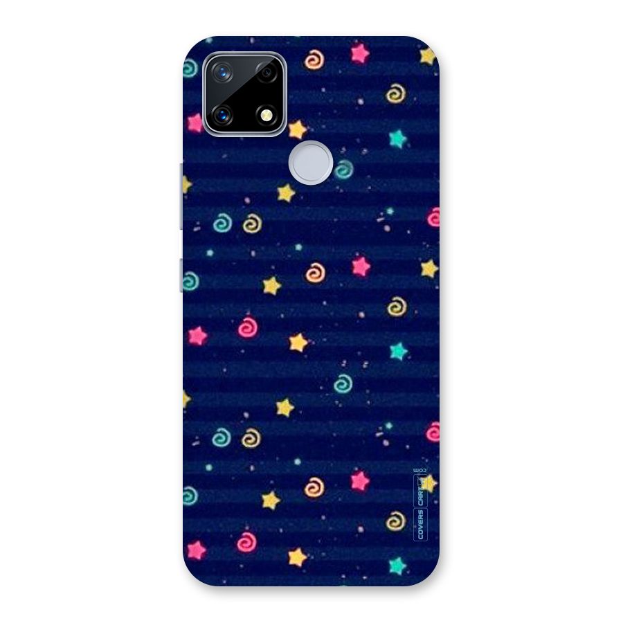 Cute Stars Design Back Case for Realme Narzo 20