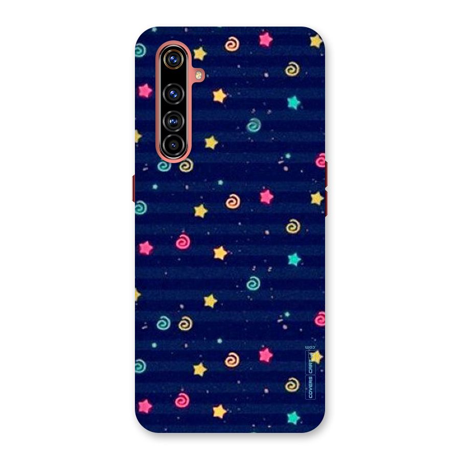Cute Stars Design Back Case for Realme X50 Pro