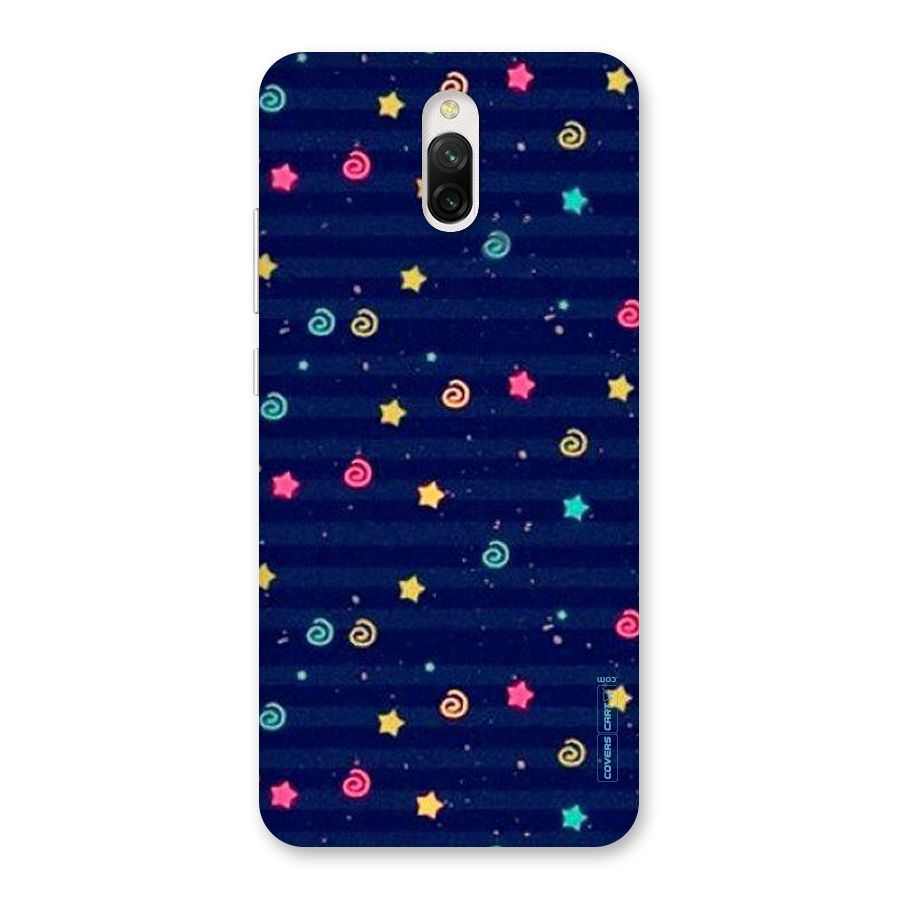 Cute Stars Design Back Case for Redmi 8A Dual