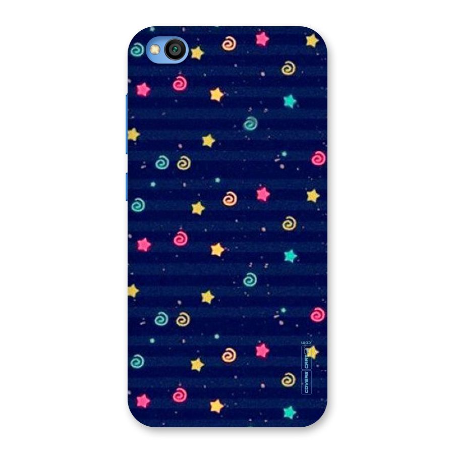 Cute Stars Design Back Case for Redmi Go